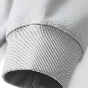 Sweat-shirt à capuche surdimensionné pour homme, couleur unie, coton French Terry, pull décontracté avec poche, vêtement d'automne - Product Image 3