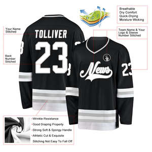 Uniforme de Hockey sobre Hielo Transpirable y Absorbente de Sudor, Personalizado con Sublimación, sin Logotipo, Venta al Por Mayor de Fábrica - Product Image 2