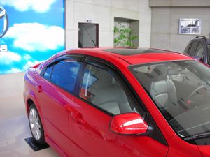 แผ่นบังแดดหน้าต่างรถยนต์ HIC วัสดุ PMMA  สำหรับ MAZDA 6 /Atenza 5 ประตู แฮทช์แบค ปี 2002~2007  เข้ารูปพอดี 100% - Product Image 4