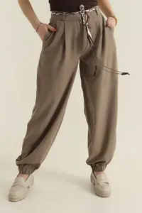 Pantalon de jogging personnalisé 2026 avec logo, unisexe, en coton bouclette, coupe ample, pour femme, pantalon de survêtement, jogger - Product Image 2