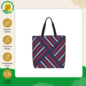 Latest Fashion of Cotton Canvas Tote Handbag Eco-Friendly Black Zipper with Azo-Free Character Pattern Shoulder Carry Bag - Product Image 3