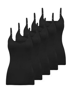 Wholesale Women Fashion Solid Breathable Casual Satin Silk/Cotton Knit Tank <b>Tops</b> Sexy Backless Cross Straps - Product Image 4