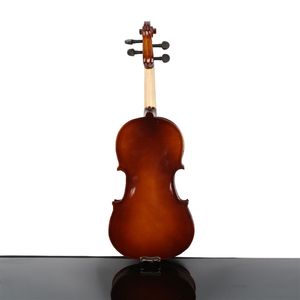 Nuovo custodia per violino acustico 1/4 fatto a mano con archetto e resina naturali per studenti e amanti della musica, realizzato in legno e acero - Product Image 5