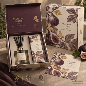 Coffret cadeau magnétique personnalisé pour diffuseur de parfum d'ambiance MAISON, style livre - Product Image 6