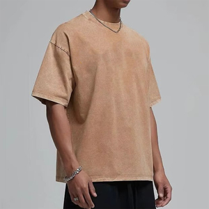 Oversized 100% Cotton Eco-Friendly Quick Dry T-Shirt Drop Shoulder Unisex Casual Streetwear Summer Soft Breathable Loose Fit - Product Image 3