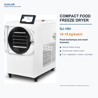SJ-10H 10-15kg Batch Vriesdroogmachine met pomp en 5-laags bak voor fruit- en bessensnacks