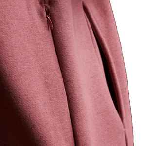 Sudadera con capucha de algodón 100% de alta calidad y bajo precio 2025, lisa, personalizada, con cremallera, de forro polar sólido para invierno, ropa deportiva. - Product Image 3