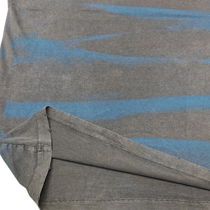 Camiseta de Hombre de Alta Calidad con Lavado Ácido, Estilo Vintage, Manga Corta, Diseño de Rayas con Efecto Pintado, Camiseta de Manga Corta con Lavado Ácido para Hombre - Product Image 6