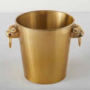 Seau à glace en acier inoxydable avec couvercle et poignée Conception durable à double paroi parfaite pour les fêtes, les bars et la maison - Product Image 6