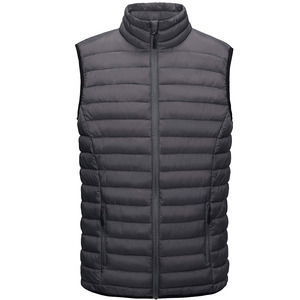 Chaleco acolchado sin mangas de alta calidad para hombre con logotipo personalizado, precio al por mayor. - Product Image 1