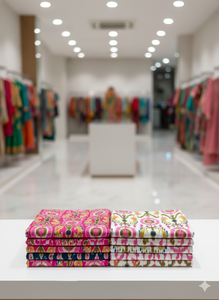 Tissu popeline peignée léger, respirant, biologique, écologique, imprimé floral, vêtements pour garçons et filles - Product Image 3