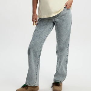 Servicio de Confección de Ropa con Etiqueta Privada, Jeans de Mezclilla Sexys para Mujer, Estilo Urbano, Bordado Personalizado, MOQ Bajo, Fábrica OEM - Product Image 5