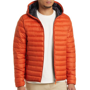 GENERSA SPORTS Men's Winter Bomber Quilted <b>Jacket</b> Plus Size Hooded Stand Collar Front Logo Waterproof Windproof Eco-Friendly - Product Image 4