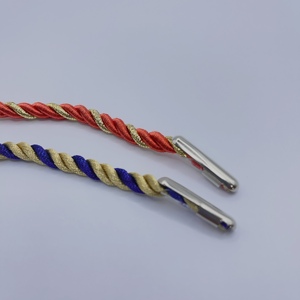 Cordon tressé flexible en PP torsadé de 4-5 mm de diamètre, disponible en plusieurs couleurs pour l'emballage et l'usage textile - Product Image 2