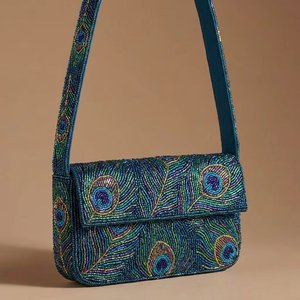 Wholesale Custom Handmade Bohemian Fashion Seed Bead Floral Women's Vintage Beaded Evening Travel Shoulder <b>Bag</b> Single <b>Strap</b> - Product Image 3