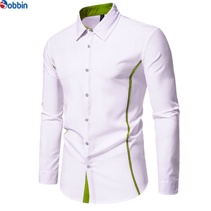 Camisa Casual Premium de Alta Calidad, Diseño Casual, Manga Larga, 100% Algodón, Estampado Multicolor, para Hombre, Cómoda y Transpirable - Product Image 6