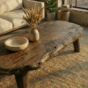 Table basse en bois massif Supremes, en promotion, conçue pour les maisons modernes au goût d'un intérieur élégant - Product Image 3