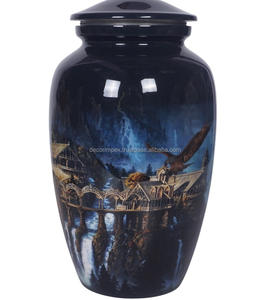 Urna Funeraria con Foto, Diseño Exclusivo, Metal Premium, Latón, Ecológica, Biodegradable, Florero de Mesa, Diseño Moderno - Product Image 5