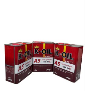 Aceite para Auto A5 SAE 15W40 SL Liq Brand SAE 1L 4L 5L, Disponible Personalizado, Lubricante Automotriz - Product Image 2