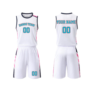 Maillot de basketball personnalisé par sublimation, faible MOQ, ensemble uniforme d'équipe, tenue de basketball, uniformes de basketball - Product Image 2