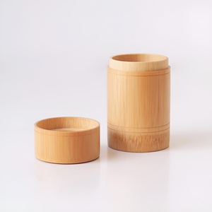 High quality natural <b>bamboo</b> tubes for cosmetic packaging cheapest price storage tube boxes - Product Image 6