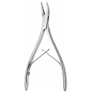 Beyer Bone Rongeur à double action, finition Dall, en acier inoxydable allemand, instruments chirurgicaux orthopédiques manuels, forceps de coupe - Product Image 5