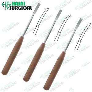 Nouveautés Os Raspatoire Courbé avec Manche Tufnol Acier Inoxydable par Hasni Surgical CE ISO Approved - Product Image 3
