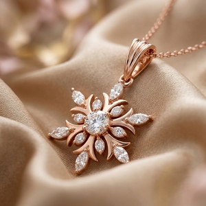 Collar de Oro Sólido de 14K con Discos de Diamantes Clásicos en Capas, Engaste Pavé, Regalo Único, Estilo Vintage, Pasa Prueba de Diamantes, Eslabones para Fiesta - Product Image 3
