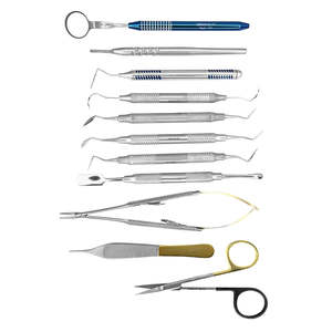 Juego Completo de Instrumentos Quirúrgicos Dentales de Acero Inoxidable Alemán de Primera Calidad, Kit Manual de Cirugía Periodontal con Certificación CE de Dentavex - Product Image 6
