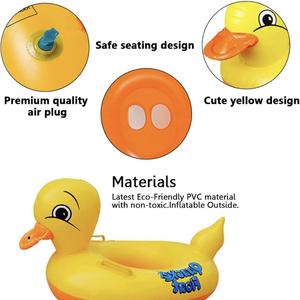 Flotador Inflable de Pato para Piscina, para Niños y Adultos – Diseño de Pato Amarillo Adorable y PVC Resistente para Playa, Piscina y Diversión de Verano - Product Image 3