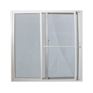 Puerta Corredera HOFFEN PRO 200x205 cm Blanca con Mosquitera, Puerta Corredera de PVC - Product Image 2
