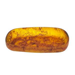 Cuencos Ovalados Decorativos Modernos de Resina Epoxi Pulida Hechos a Mano, Sin Recubrimiento, Ecológicos, Aptos para Lavavajillas, para Baño o Fiestas - Product Image 6