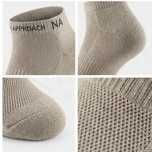 Chaussettes de course respirantes et légères North Approach pour adultes, couleur unie, design tricoté, idéales pour l'été - Product Image 4