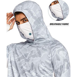 Sudadera con Capucha Tie Dye Camuflaje para Hombre, Mezcla de Algodón y Poliéster, Patrón en Espiral, Capucha con Cordón, Bolsillo Canguro - Product Image 2