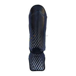 Protector Profesional de Espinilleras de Taekwondo, Karate, MMA y Kick Boxing, de Cuero con Espuma, Ligero, para Protección de Manos, Pies y Cabeza para Adultos - Product Image 3