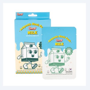 Productos coreanos para el cuidado de la piel CreamyHeartMe Milk Ampoule Mask Pack 25ml 10 piezas mascarilla facial en láminas - Product Image 2