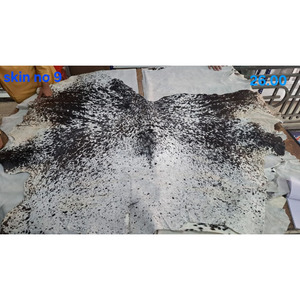 Cowhide Leather Rug Living Rooms Floor Premium Decors Authentic Real Animal Carpet <b>Large</b> Size Speckled Natural Area Styling Mats - Product Image 3