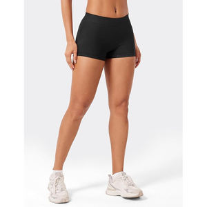 Shorts de Yoga Eco Scrunch para Mujer, Nylon Reciclado, Cintura Alta, Shorts Deportivos Sostenibles, Ropa de Gimnasio sin Costuras - Product Image 5