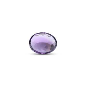Certified Natural Amethyst 8.35 Carat Faceted Heart Cut Loose Gemstone for Fine Jewelry - Product Image 2