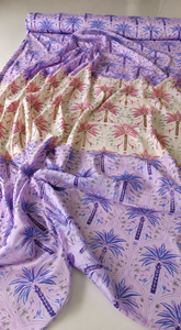 Tissu Cambric Rose Peigné à Poids Moyen, Uni et à Motifs Floraux, Matière Textile Imprimée pour Vêtements et Décoration Intérieure Maison Provence Trellis - Product Image 5