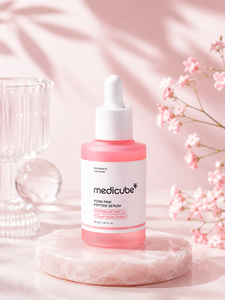 Siero Peptidico Rosa PDRN Medicube 30ml, Siero Viso Anti-Età per Tutti i Tipi di Pelle, Uso Diurno - Product Image 4