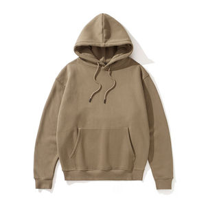 High Quality Men's Hoodies Long-Sleeve Casual Cardigan Zip Pockets Fashion Solid Pattern Cotton Sweatshirt for <b>Boys</b> Knitted - Product Image 1