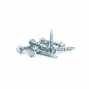 Heavy Duty Red Painted Roofing Construction Screws - Galvanized Zinc Timber <b>Fasteners</b> 13mm to 150mm - Product Image 2