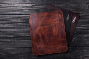 Premium Genuine Leather Mousepad Bulk Wholesale Customized Logo Anti Skid Desk Protector <b>Large</b> Writing Surface LMP-0002 - Product Image 2