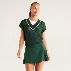 Falda Deportiva Personalizada para Mujer, Falda de Tenis de Una Pieza, Logotipo Personalizado, Cintura Alta, para Gimnasio, Entrenamiento, Tenis - Product Image 1