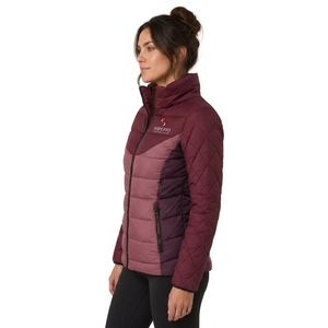 Chaqueta de Invierno Ligera para Mujer, Diseño Acolchado con Tela Resistente al Viento, para Aventuras al Aire Libre y Uso Casual - Product Image 4