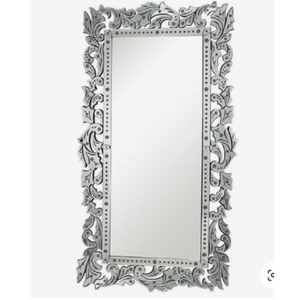 Espejo de Pared Barroco Veneciano Ornamentado |   Espejo Decorativo con Marco Tallado de Estilo Antiguo Vintage para Decoración del Hogar y Sala de Estar - Product Image 1