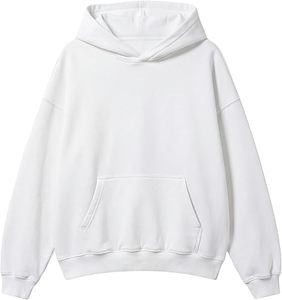 OEM Cotton Fleece Hoodie Manufacturer Supplier <b>Brushed</b> Cotton Fleece Hoodie Casual Wear Oversized Cotton Hoodie Street Fashion - Product Image 1