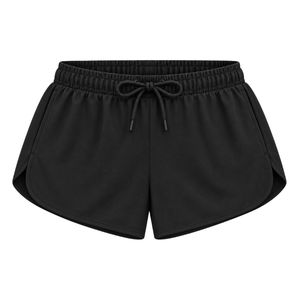 <b>Women</b> <b>Black</b> Gym <b>Shorts</b> High Waist Stretch Fitness Running Yoga Workout Athletic Sports <b>Shorts</b> Activewear Training Apparel Sports - Product Image 1