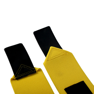 En gros, Bandes de poignet en coton élastique robustes pour haltérophilie et musculation, avec logo personnalisé, confortables pour la musculation et la gym - Product Image 4
